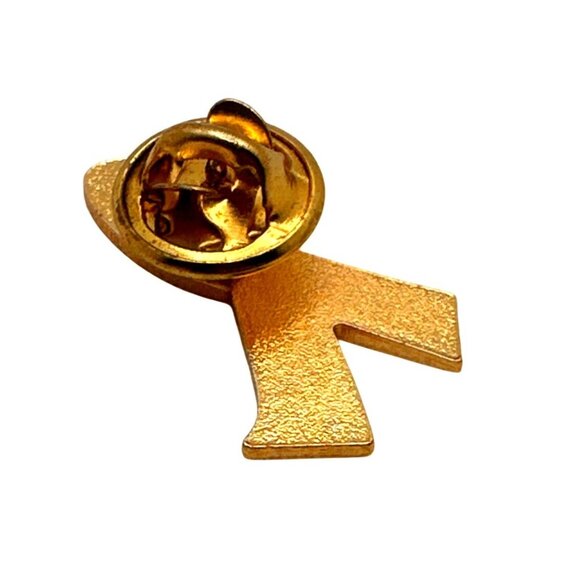 Pink Ribbon Awareness Lapel Pin Breast Cancer Support Symbol 1" - Picture 2 of 4